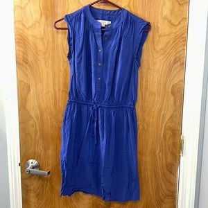 Loft tie waist dress